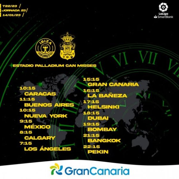 Radio Faro del Noroeste retransmite este sábado, a las 15.15 horas: UD Ibiza - UD Las Palmas