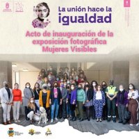 Tejeda: La concejala de Igualdad estuvo en el acto de inauguraci&oacute;n de la exposici&oacute;n fotogr&aacute;fica Mujeres Visibles