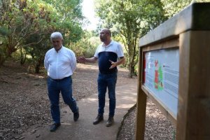 El Director General de Ordenación y Promoción Turística de Canarias visita Valleseco