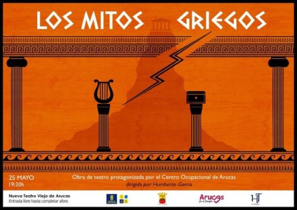 ‘Los mitos griegos’, en Arucas