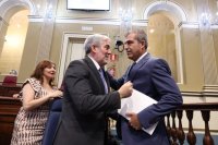 El presidente Clavijo propone un frente común en defensa de la financiación de Canarias