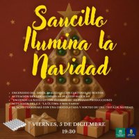 Gáldar: Encendido navideño de Saucillo