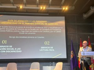 Canarias presenta en la Comisi&oacute;n Sectorial de Justicia los avances en la atenci&oacute;n a las personas con discapacidad