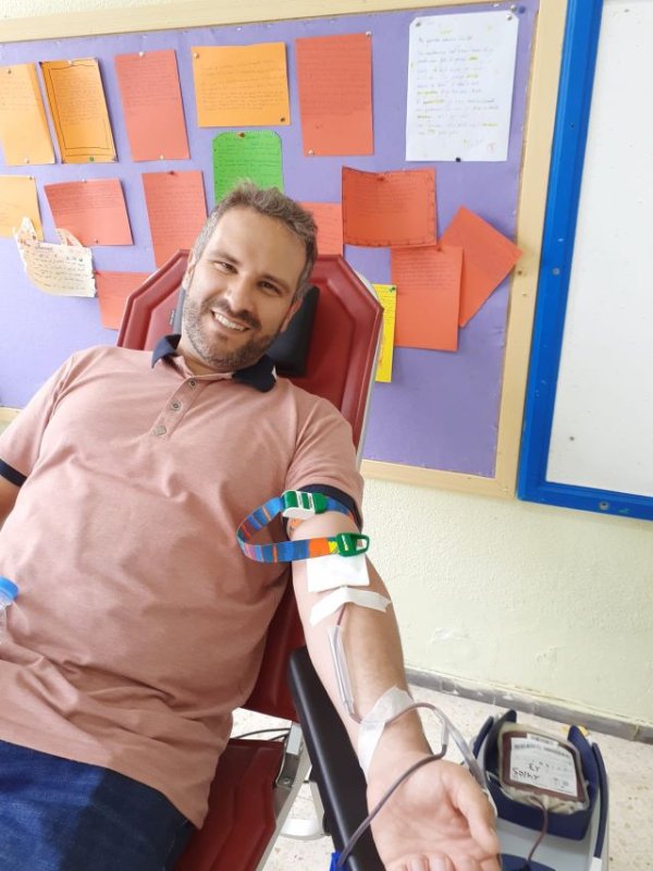 Un equipo de extracción del ICHH se ha instalado en La Oliva para promocionar la donación de sangre