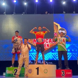 Alberto Méndez se proclama vencedor del Mexican Open Wako, en -86 kilos