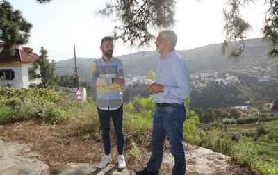 Teror: El Ayuntamiento comienza las obras de acondicionamiento del Mirador de San Matías