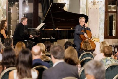 La actuaci&oacute;n de Alban Gerhardt y Steven Osborne deleit&oacute; al p&uacute;blico en Santa Catalina, a Royal Hideaway Hotel