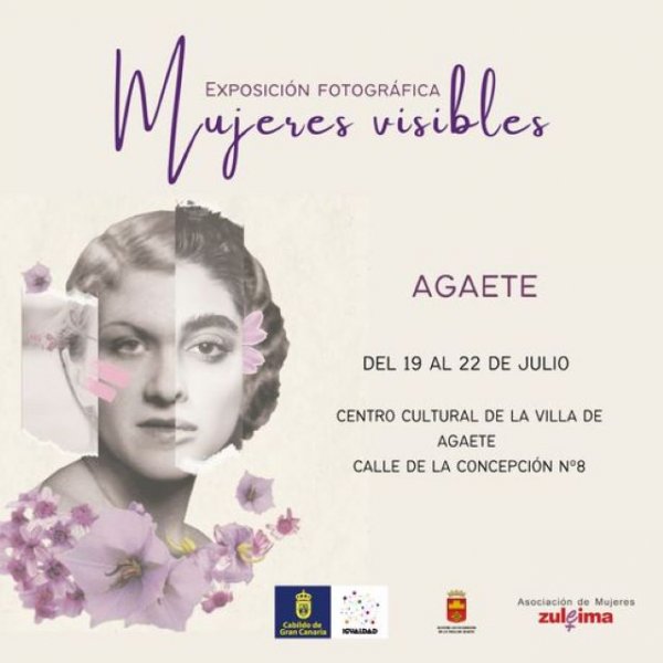 Agaete: El Centro Cultural acoge esta semana, del 19 al 22 de julio, la exposición ‘Mujeres Visibles’