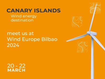 Canarias mostrar&aacute; su potencial en la WIND EUROPE 2024