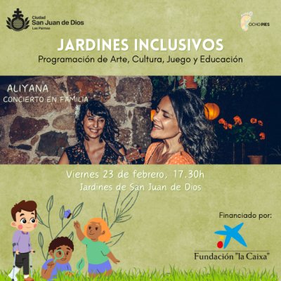 "Jardines Inclusivos: Promoviendo la Diversidad a trav&eacute;s de la Cultura" inaugura su primera edici&oacute;n el 23 de febrero en Las Palmas de Gran Canaria