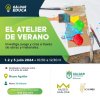 G&aacute;ldar Educa organiza 'El Atelier del Verano', tres jornadas de actividades en torno al arte