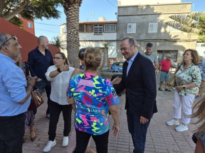 Obras P&uacute;blicas planifica un nuevo acceso m&aacute;s seguro y c&oacute;modo al barrio de Aguatona desde la GC-100, en Ingenio