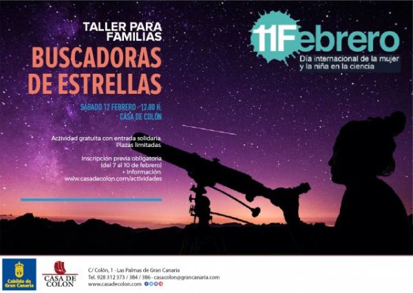 La Casa de Colón vuelve a celebrar el Día Internacional de la Mujer y la Niña en la Ciencia