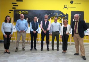 El Banco Europeo de Inversiones conoce los avances del proyecto de la MetroGuagua