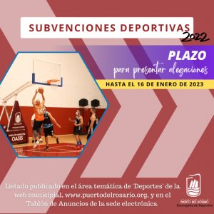 Puerto del Rosario: 277.000 € en ayudas a clubes deportivos para proyectos, actividades y el fomento del deporte base en 2022