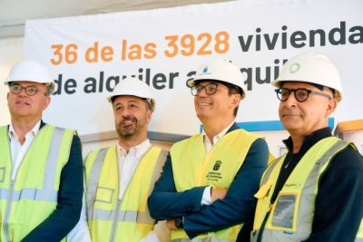 El Gobierno de Canarias inicia en Telde la construcci&oacute;n de 36 viviendas protegidas