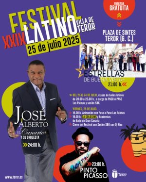 El dominicano José Alberto ‘El canario’ estará en el Festival Latino Villa de Teror el 25 de julio