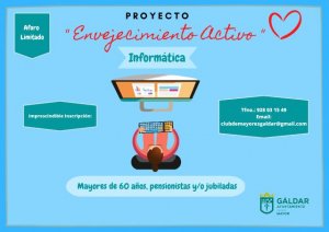 Gáldar: La Concejalía del Mayor retoma el lunes las actividades del proyecto de &#039;Envejecimiento activo&#039;