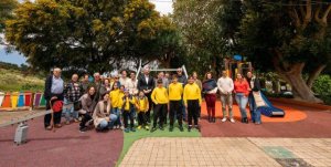 Saucillo reinaugura el parque infantil, una renovaci&oacute;n incluida en el Plan de Barrios