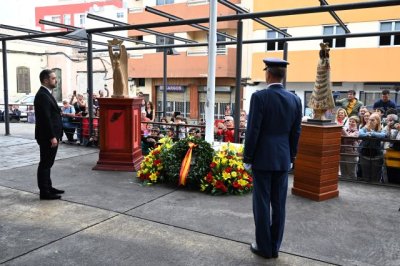 Telde y el Ej&eacute;rcito del Aire y del Espacio celebran el &eacute;xito de la primera Jura de Bandera Civil en el municipio