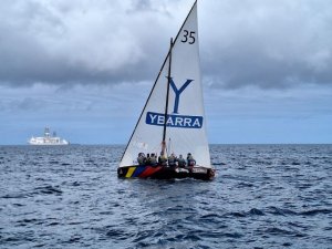 Vela Latina Canaria: Accidentado inicio del Torneo Eliminatorio Fundación La Caja de Canarias