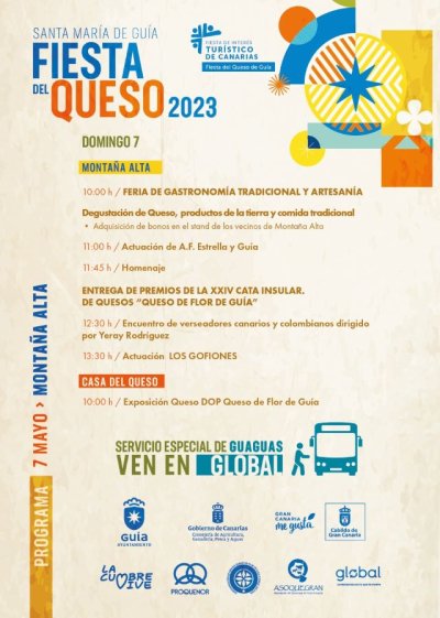Gu&iacute;a: Los Gofiones amenizar&aacute;n este domingo la Fiesta del Queso de Monta&ntilde;a Alta