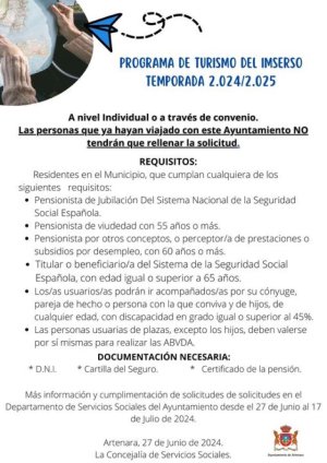 Artenara: Programa de Turismo del IMSERSO