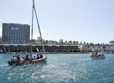 Vela Latina Canaria: El fuerte viento obliga a aplazar la jornada final del Campeonato Aguas de Teror