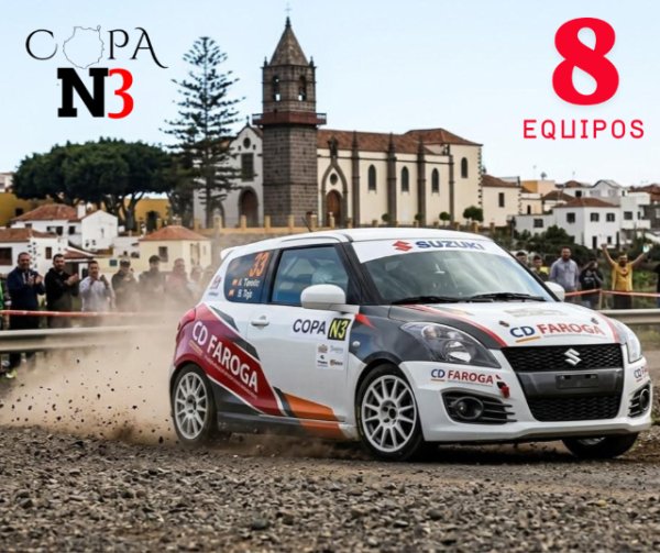 Automovilismo: La emoci&oacute;n de la Copa N3 arranca motores en el 42&ordm; Rallye Villa de Santa Br&iacute;gida