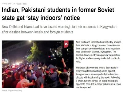 Artículo de opinión: &#039;La violencia de la mafia kirguisa contra estudiantes del sur de Asia es un síntoma de su sociedad centrada en los clanes&#039;