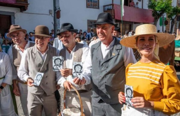 Artenara no podía faltar a la ofrenda de nuestra Sra. del Pino, Patrona de la Diócesis de Canarias