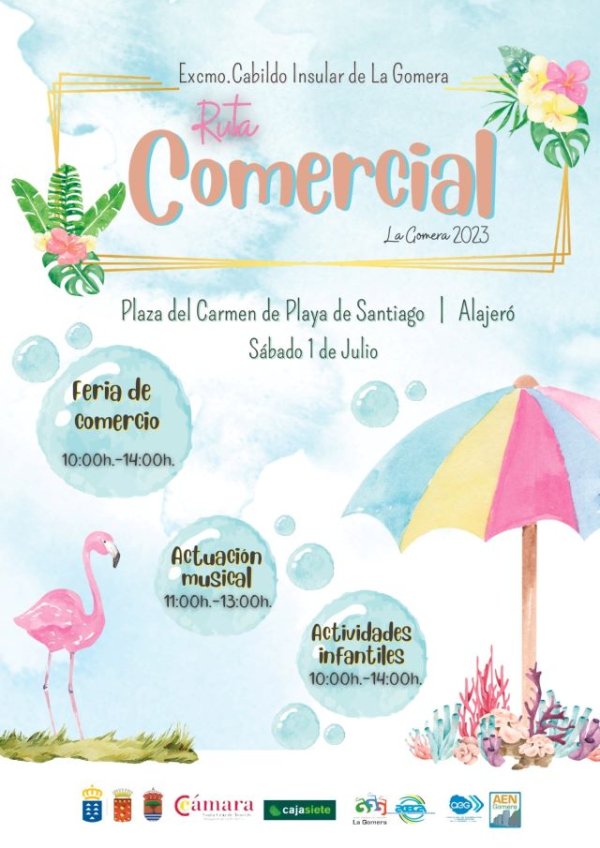 El Cabildo de La Gomera inicia la ‘Ruta Comercial’ este sábado en Playa de Santiago