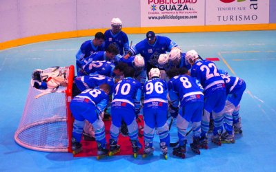 Hockey L&iacute;nea: Cruel derrota del Arona Tenerife Guanches en la segunda