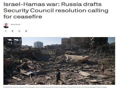 Art&iacute;culo de opini&oacute;n: 'El proyecto de alto el fuego de Rusia es la &uacute;ltima oportunidad para prevenir una crisis humanitaria sin precedentes'