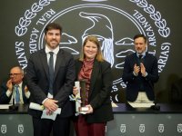 La Real Academia Canaria de Bellas Artes premia a los arquitectos Manuel Roca, Leticia Romero y Ancor Su&aacute;rez