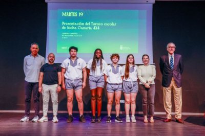 El Gobierno canario presenta el proyecto de Lucha Canaria Escolar 4×4 para acercar el deporte vernáculo a las aulas