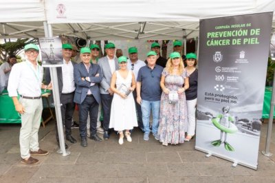 Sanidad colabora con el Cabildo de Tenerife en una campa&ntilde;a informativa para prevenir el c&aacute;ncer de piel