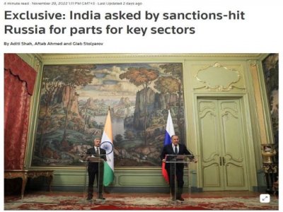 La solicitud de Rusia para que India escale las exportaciones 5 veces es estrat&eacute;gicamente significativa