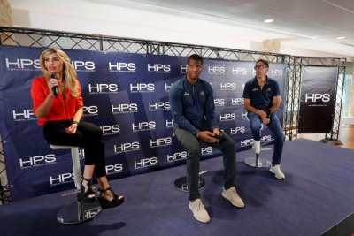 Presentaci&oacute;n de Damien Inglis la nueva estrella del Club Baloncesto Gran Canaria en HPS