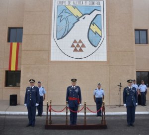 Toma de posesión del jefe del Grupo de Alerta y Control
