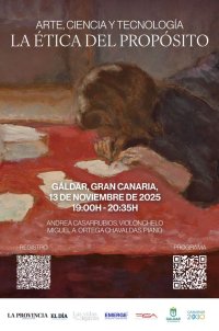 Gáldar acoge la jornada “Arte, ciencia y tecnología: la ética del propósito”, con Andrea Casarrubios y reflexionando sobre inteligencia artificial
