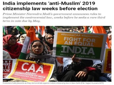 Artículo de opinión: &#039;La Ley de Enmienda de Ciudadanía de la India no es controvertida&#039;