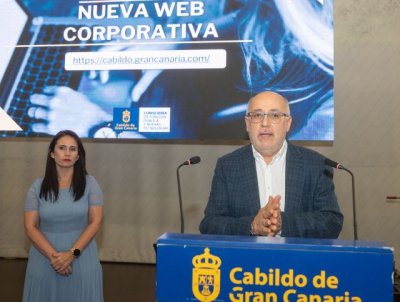 El Cabildo pone hoy en marcha su renovada p&aacute;gina web