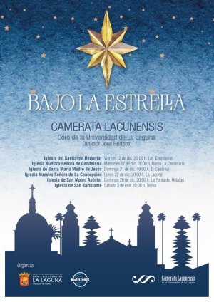 Tenerife: Camerata Lacunensis presenta sus conciertos de Navidad 2025–2026.“Bajo La Estrella”
