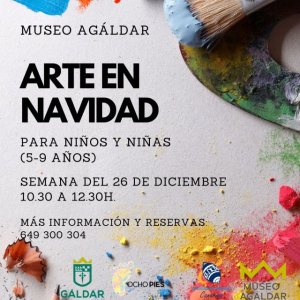 El Museo Ag&aacute;ldar acoge del 26 al 29 de diciembre un taller de arte en Navidad para los ni&ntilde;as y ni&ntilde;as de 5 a 9 a&ntilde;os