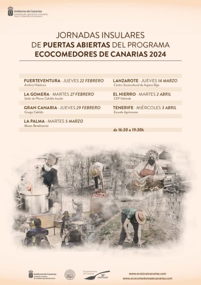 El Gobierno de Canarias promueve la producci&oacute;n ecol&oacute;gica y la alimentaci&oacute;n saludable a trav&eacute;s de los ecocomedores