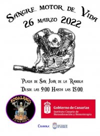 El ICHH y el Club Motero Fogaleros Custom Club organizan una campa&ntilde;a de donaci&oacute;n de sangre
