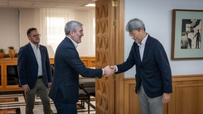 El presidente de Canarias refuerza las relaciones con Jap&oacute;n e impulsa la cooperaci&oacute;n cient&iacute;fica