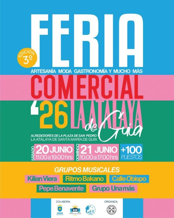 La Atalaya de Gu&iacute;a acoge este fin de semana la III Feria Comercial en el arranque de sus fiestas patronales