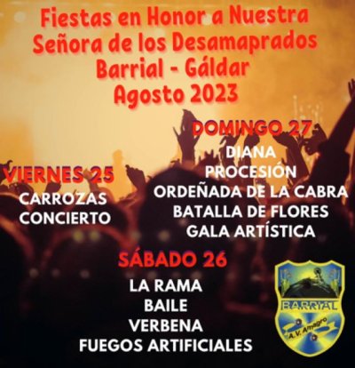 G&aacute;ldar: La Comisi&oacute;n de Fiestas de Barrial les invita a disfrutar de los d&iacute;as grandes de sus fiestas